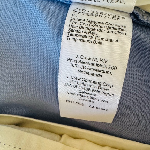 J.Crew 5” Chino Shorts Men’s 38 Light Blue NWT - Picture 5 of 7